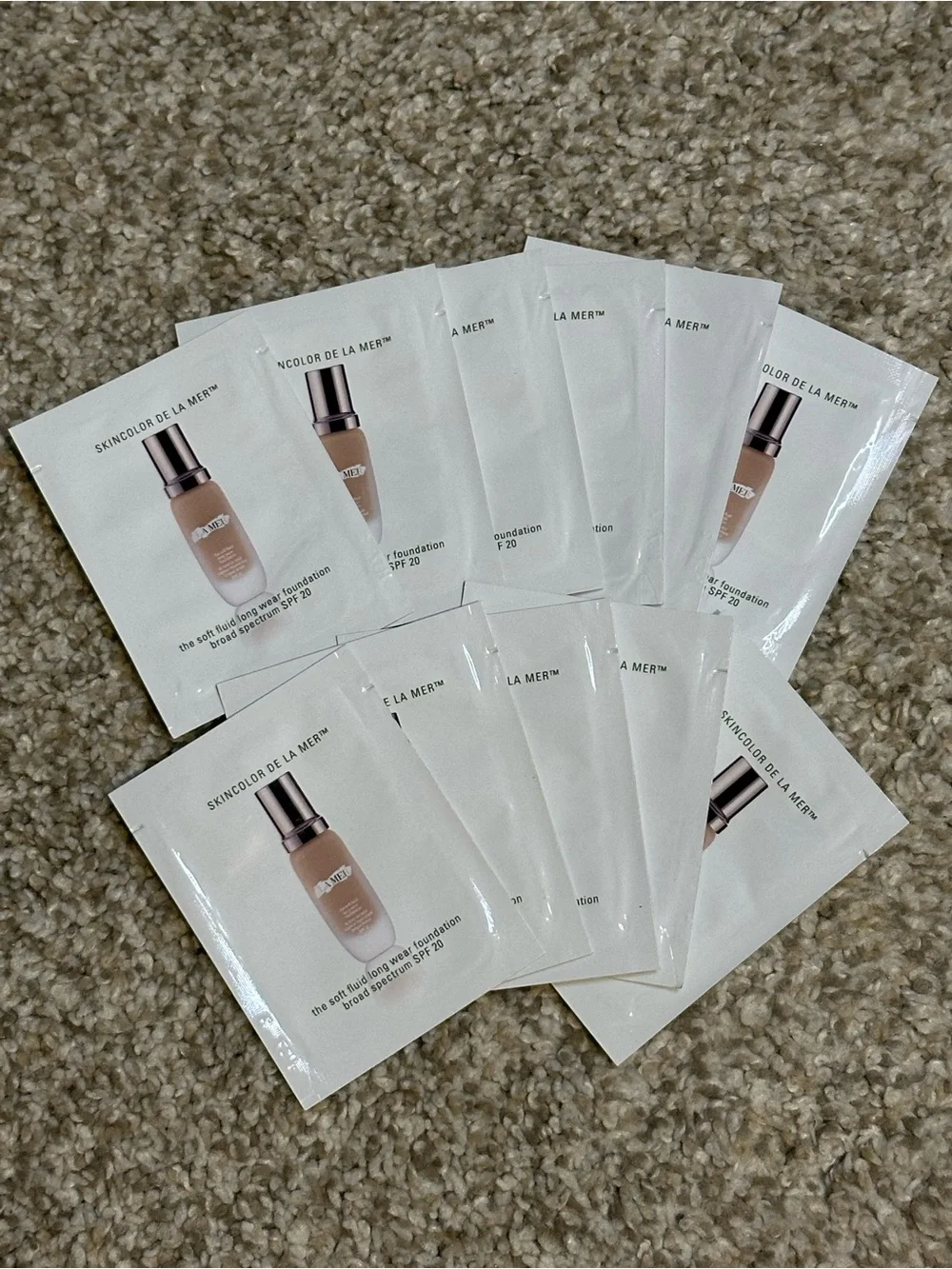 La Mer SPF Foundation *SAMPLES* x 11